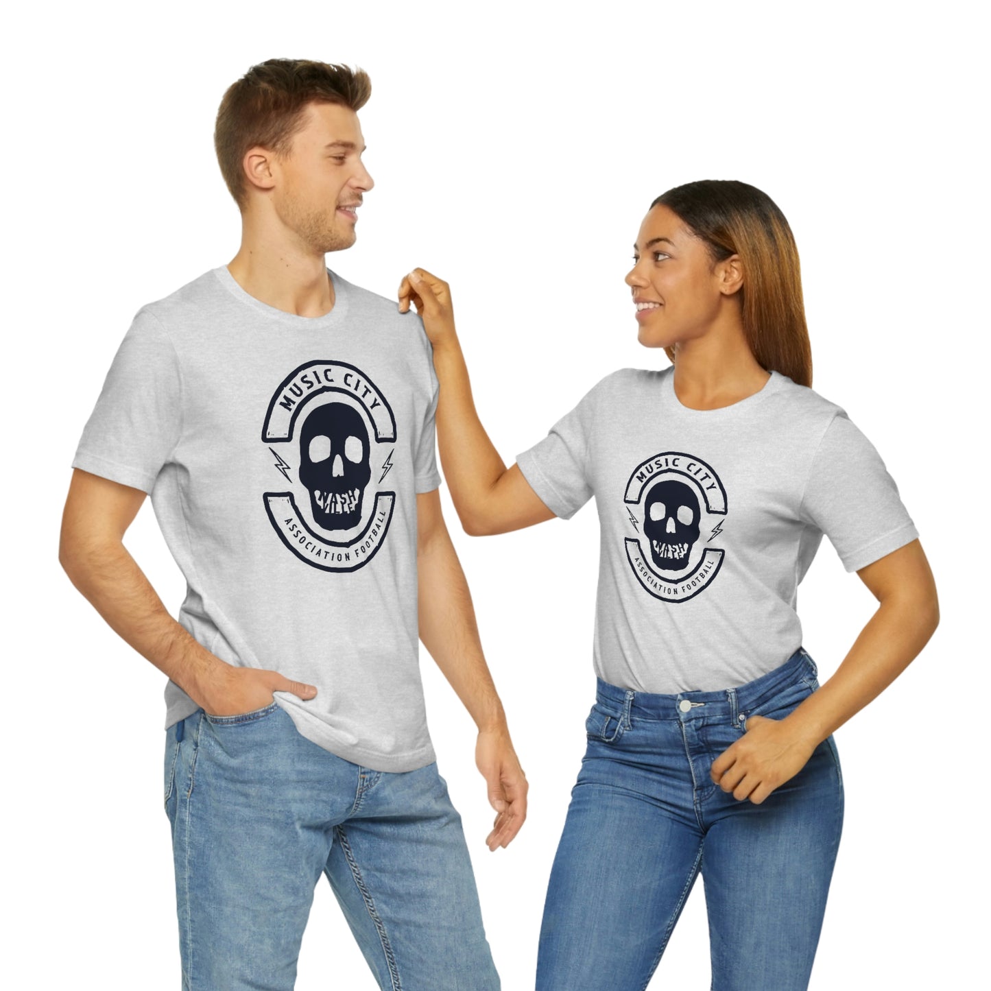 MC Biker Badge Nashteeth  J Short Sleeve Tee