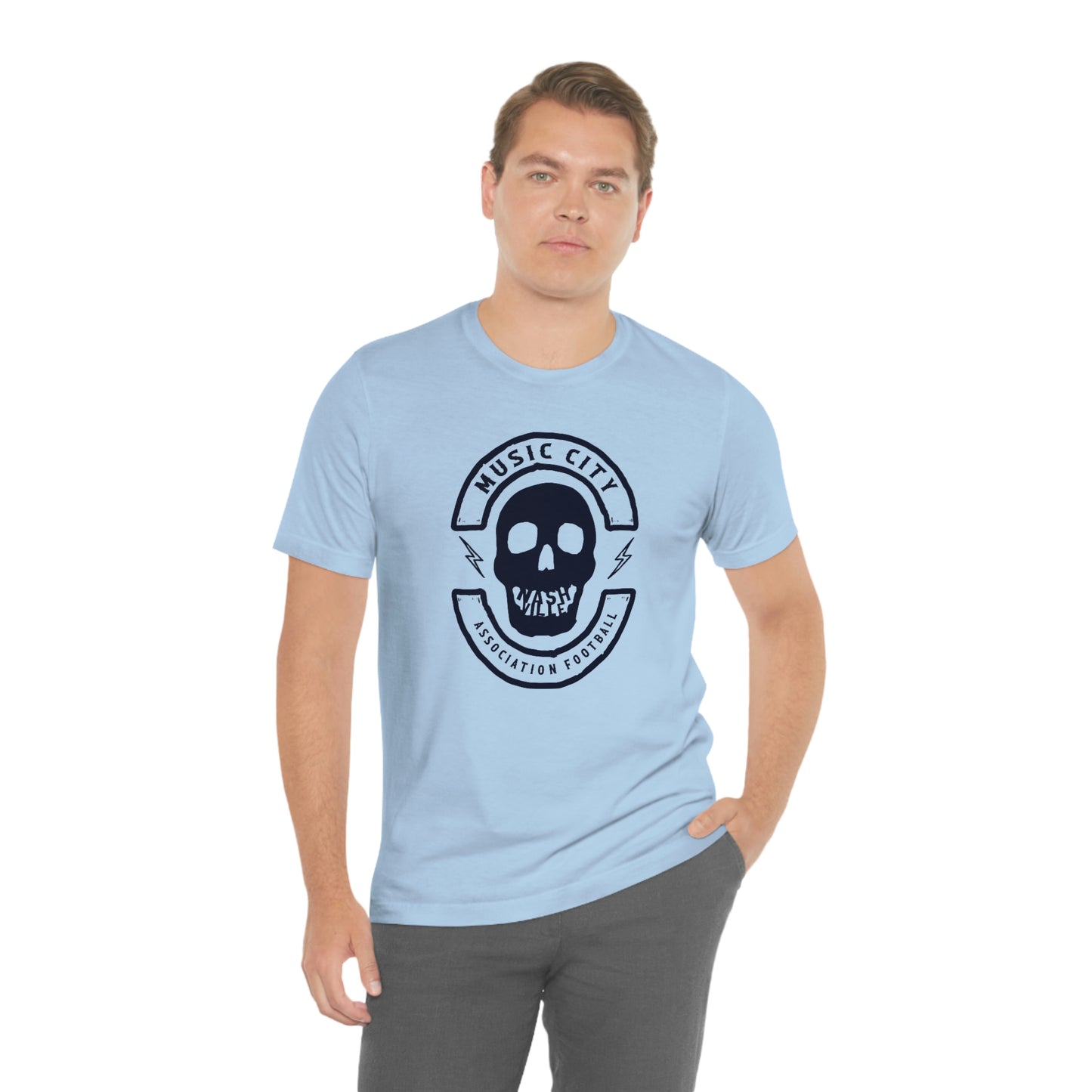 MC Biker Badge Nashteeth  J Short Sleeve Tee