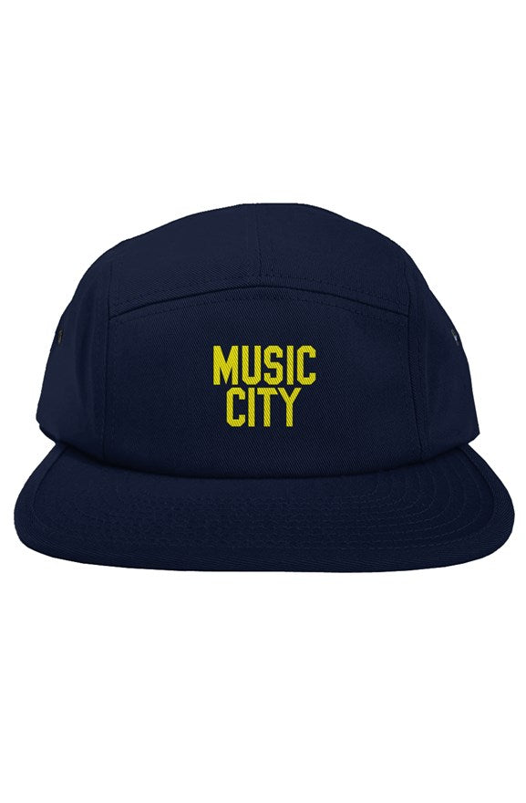 Music City Basic Modern Gold Text 5 panel