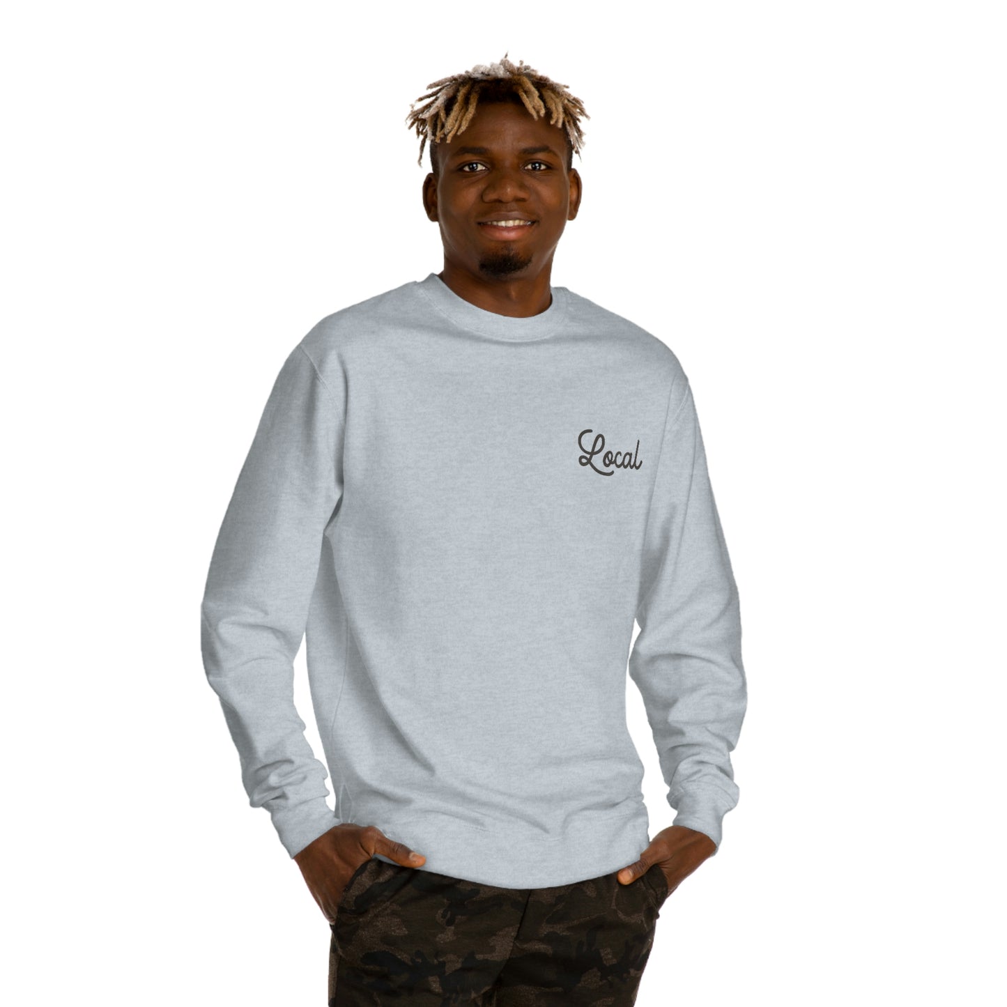 Local Script Crew Neck Sweatshirt