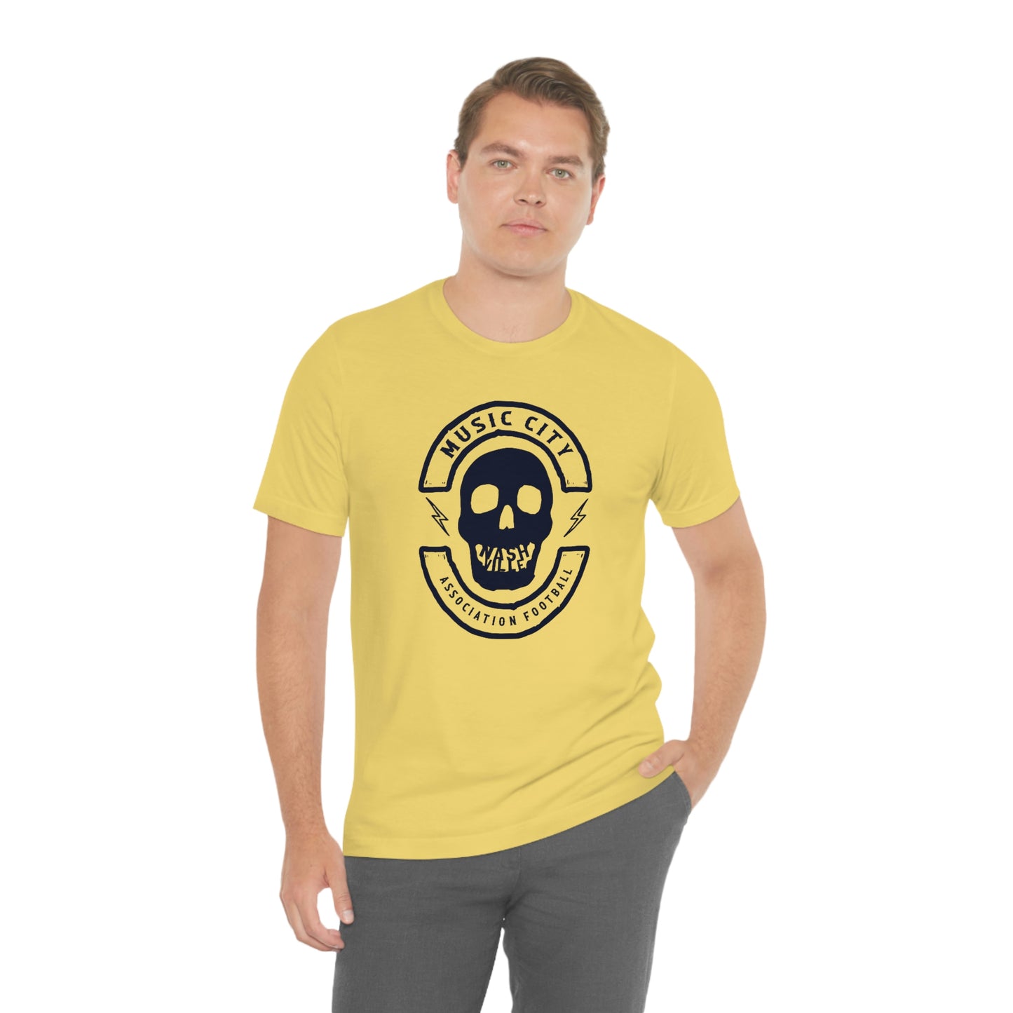 MC Biker Badge Nashteeth  J Short Sleeve Tee