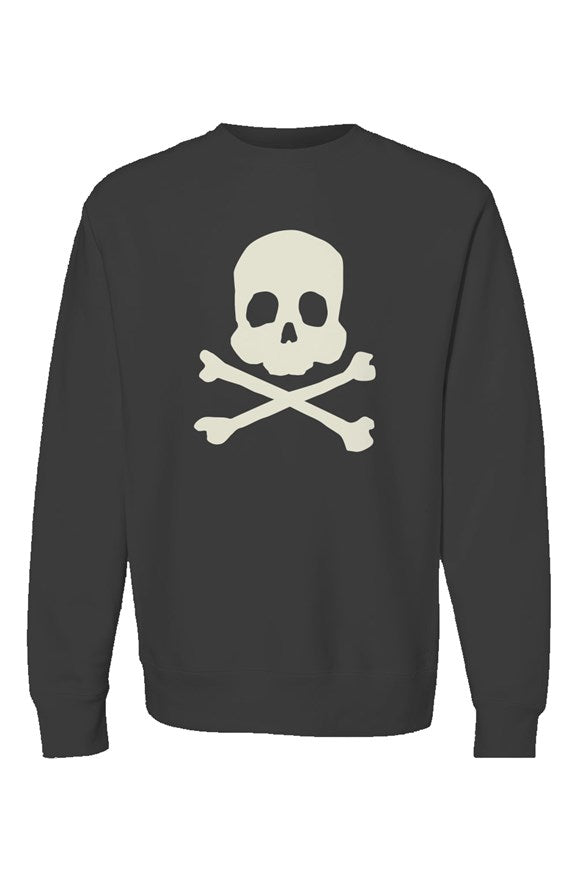 SkullXBones Premium Heavyweight Cross Grain Crewneck