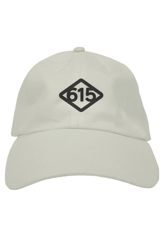 615 Diamond Eggshell premium dad hat