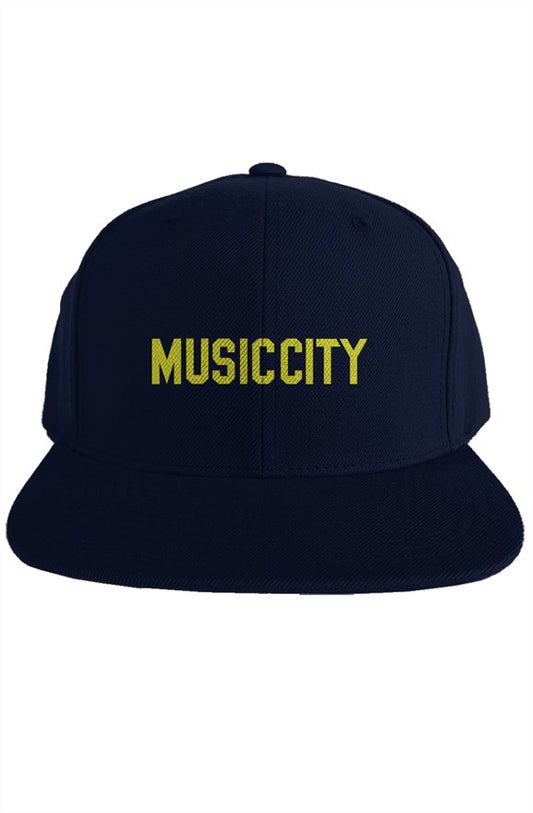 Music City Block premium snapback