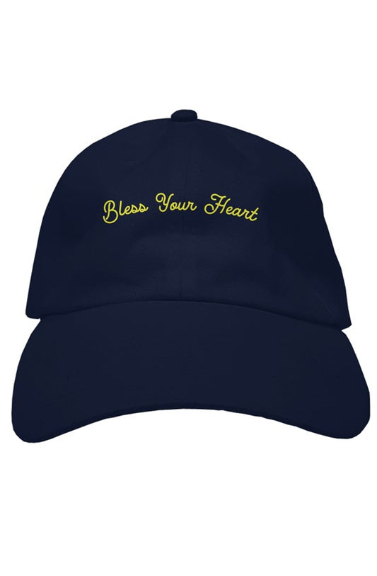 Bless Your Heart Script premium dad hat