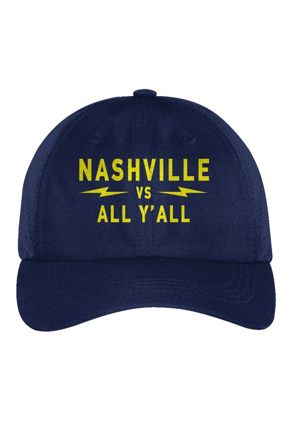 Nashville Vs Perforated Performance Cap