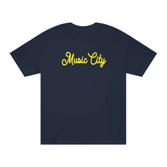 Music City Script Unisex Classic Tee