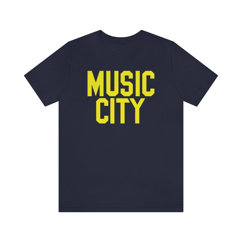 Music City Block Short Sleeve Tee