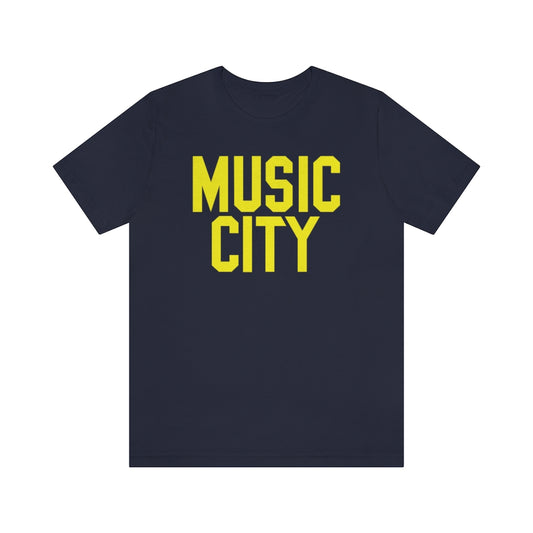Music City Block Short Sleeve Tee