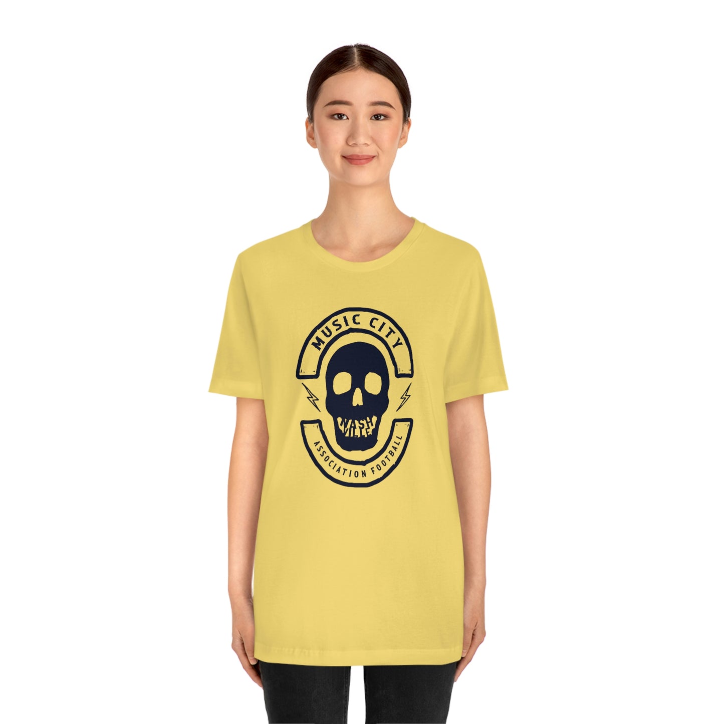MC Biker Badge Nashteeth  J Short Sleeve Tee