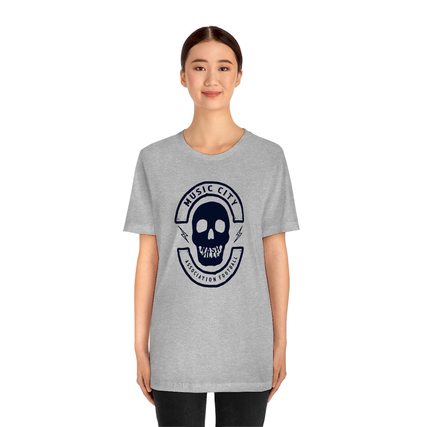 MC Biker Badge Nashteeth  J Short Sleeve Tee