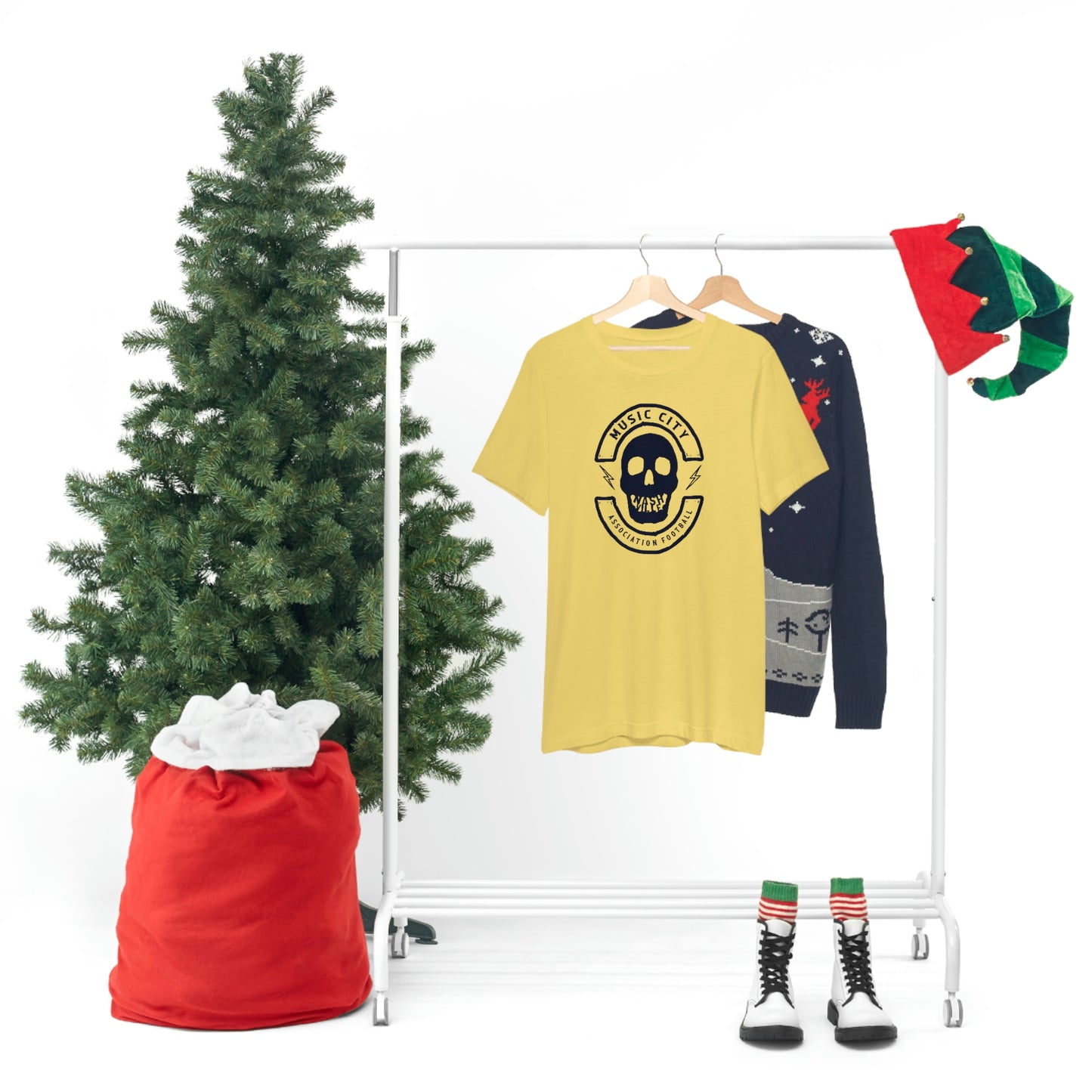 MC Biker Badge Nashteeth  J Short Sleeve Tee