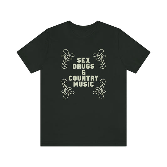 Country Music Short Sleeve Tee