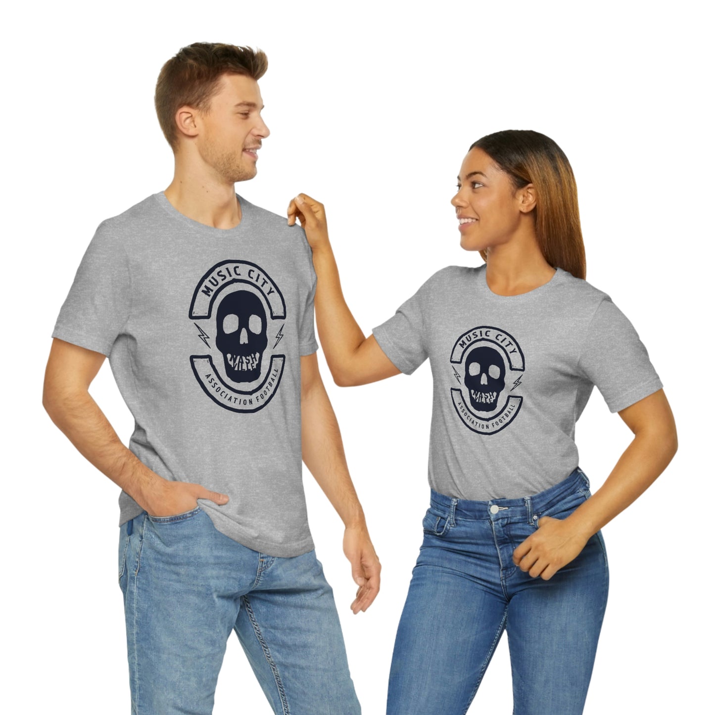 MC Biker Badge Nashteeth  J Short Sleeve Tee