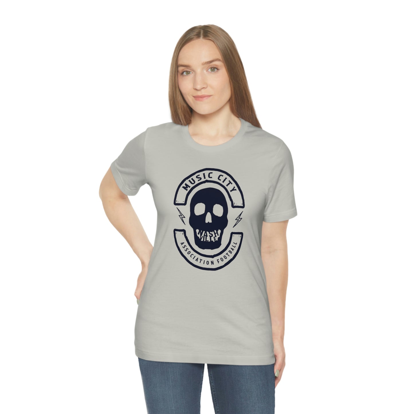 MC Biker Badge Nashteeth  J Short Sleeve Tee