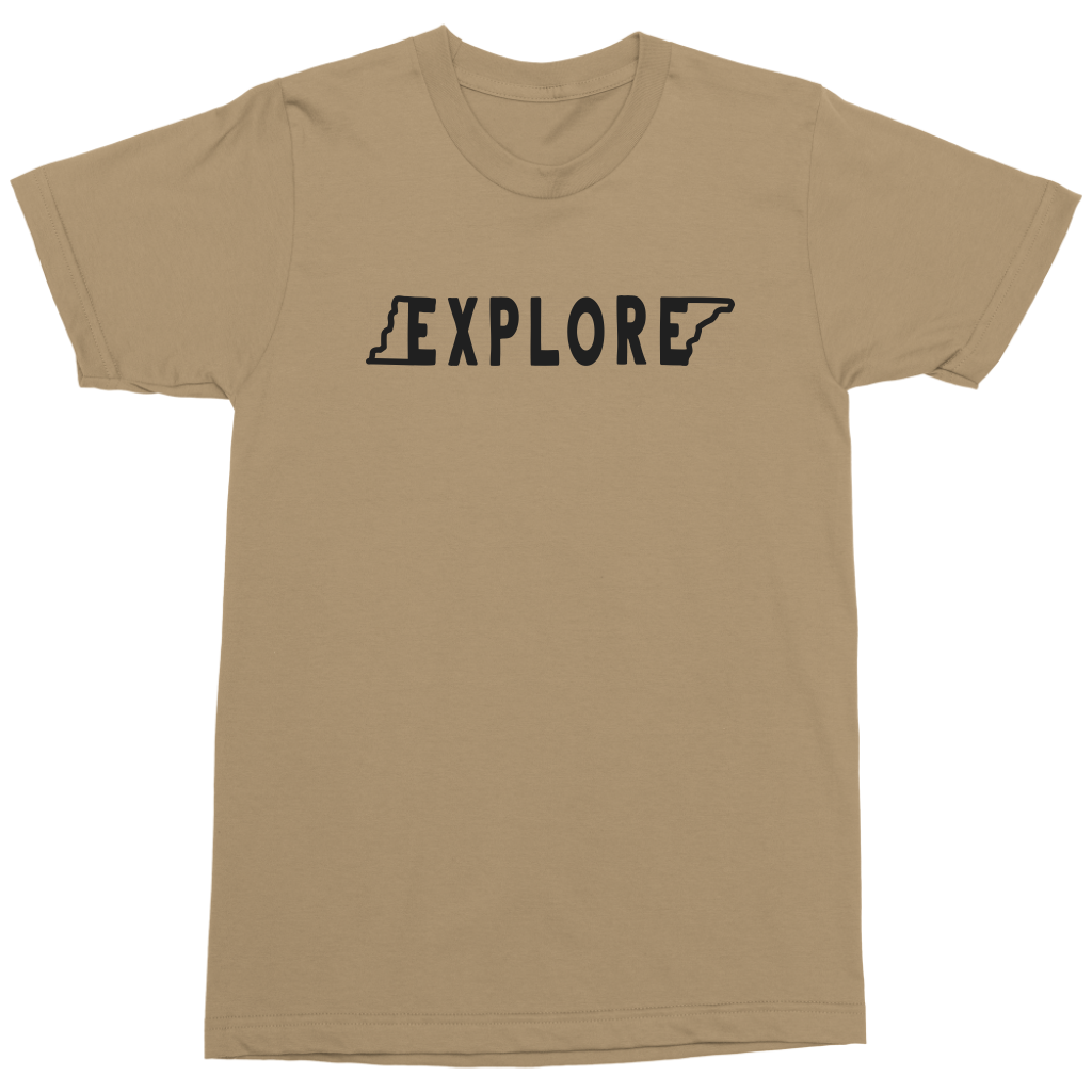Explore Outline Military T-shirt