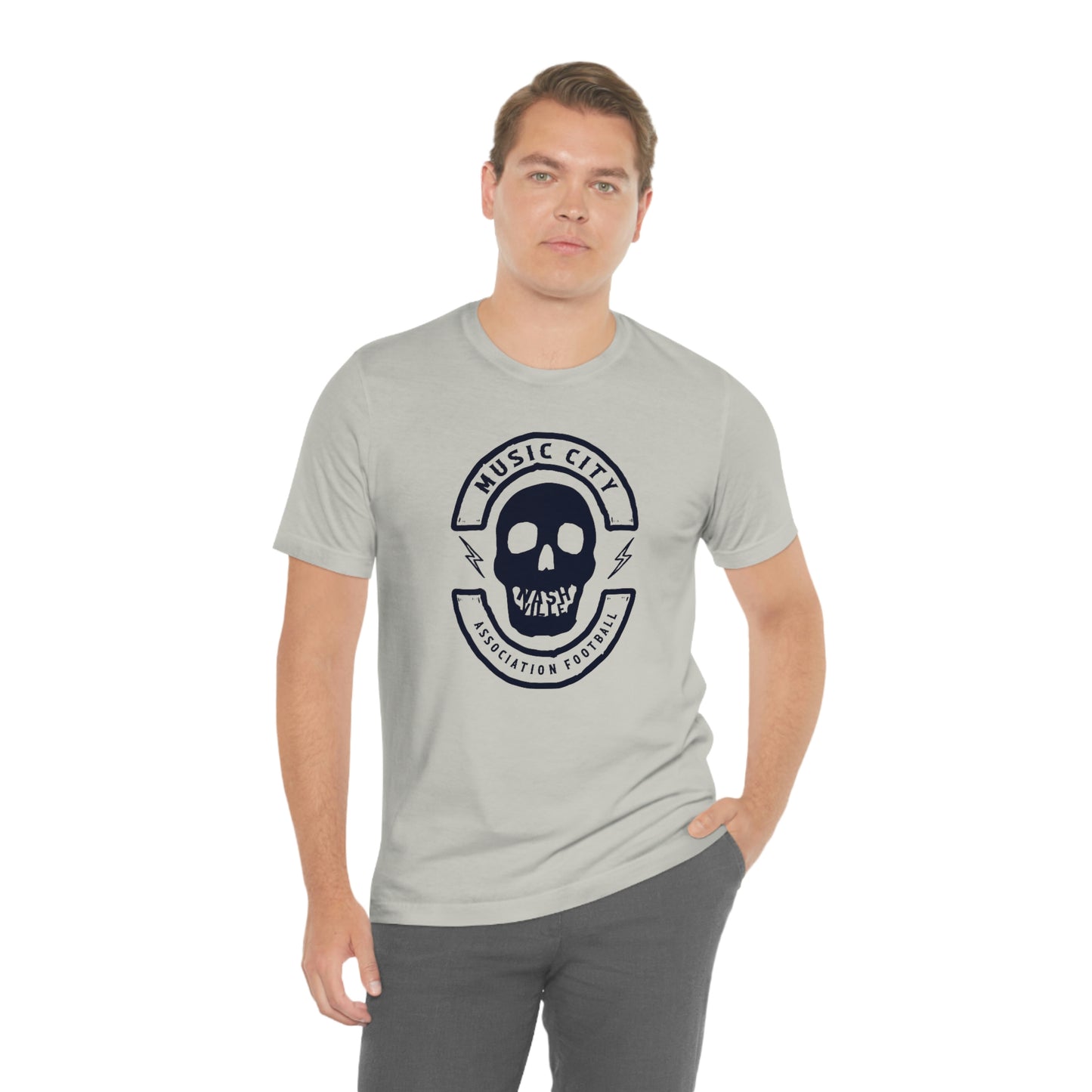MC Biker Badge Nashteeth  J Short Sleeve Tee