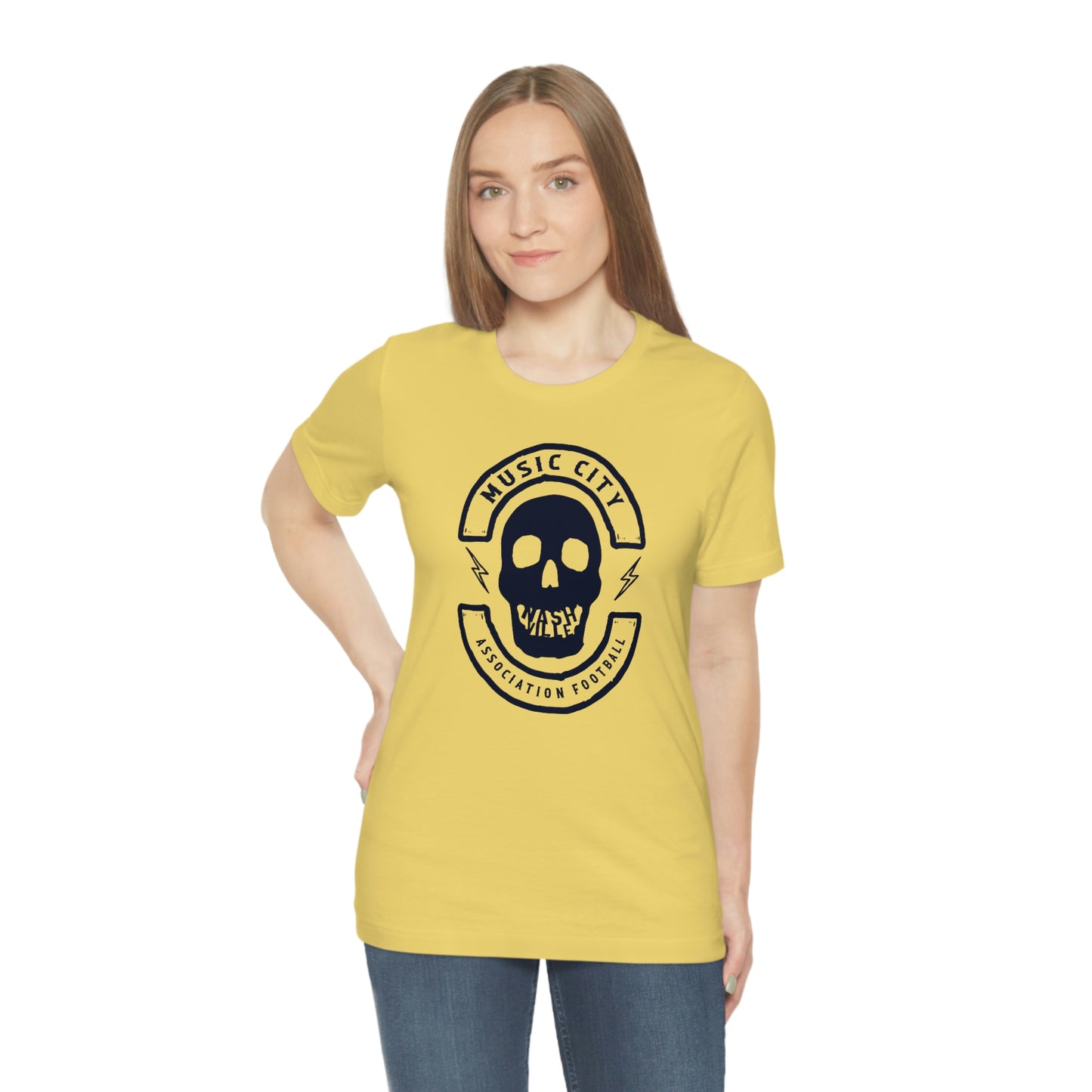 MC Biker Badge Nashteeth  J Short Sleeve Tee
