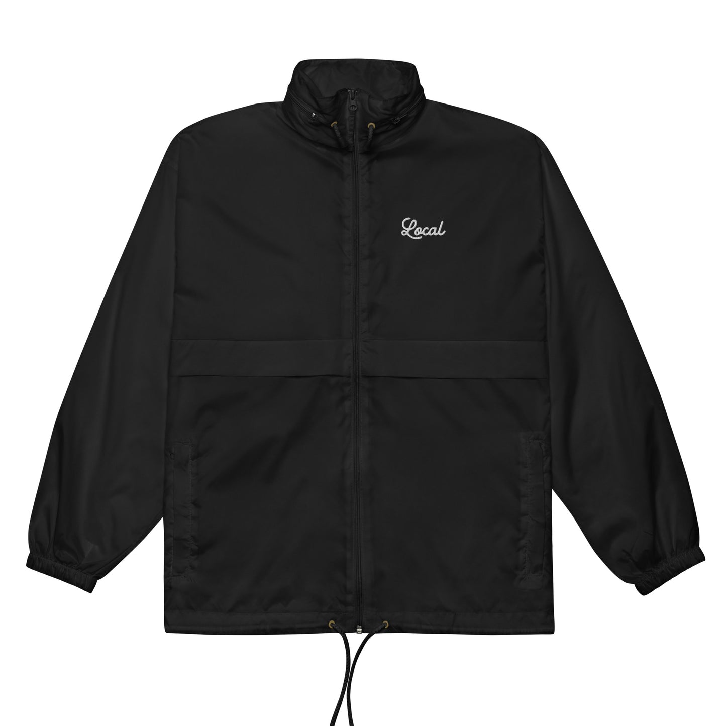 Local Script Unisex windbreaker