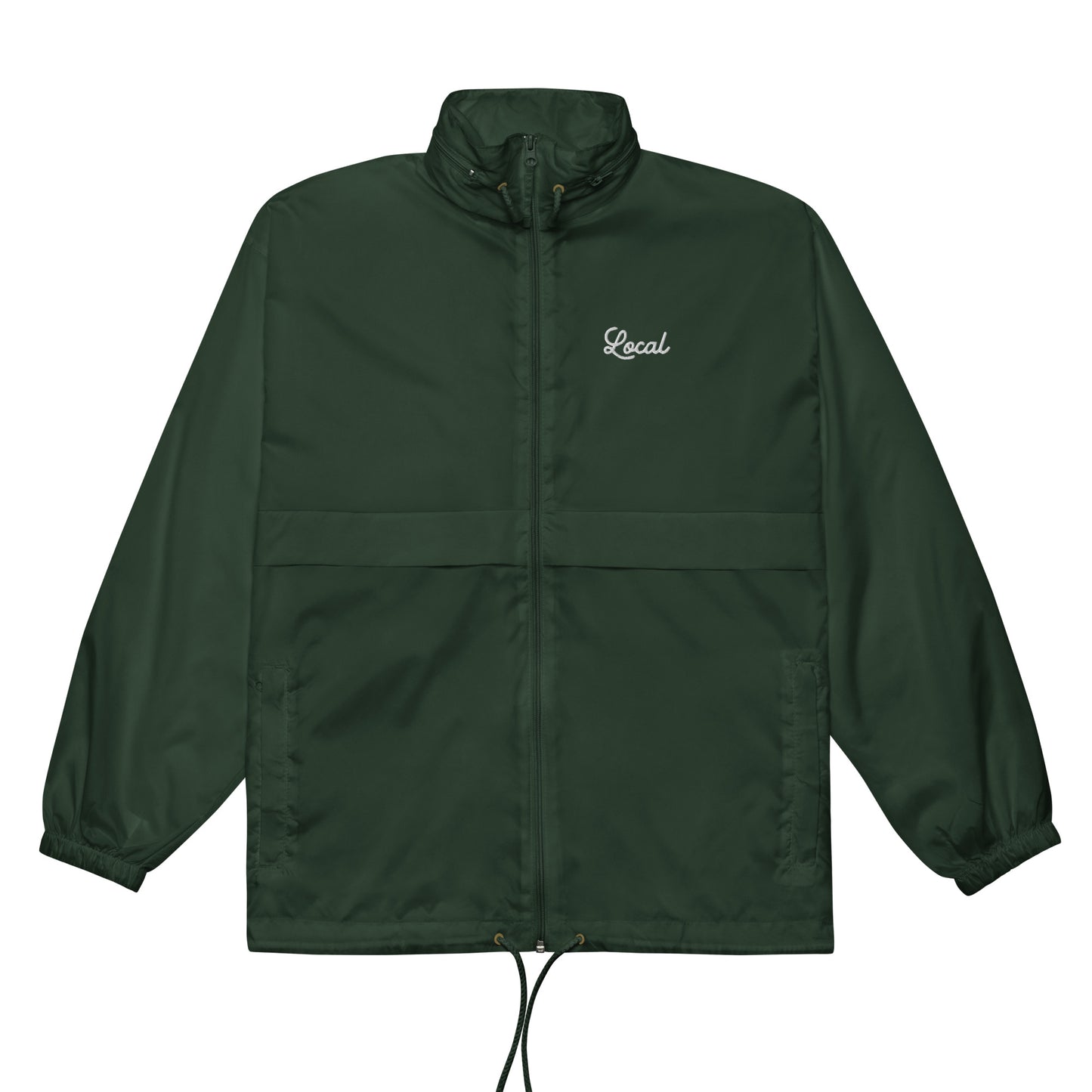 Local Script Unisex windbreaker