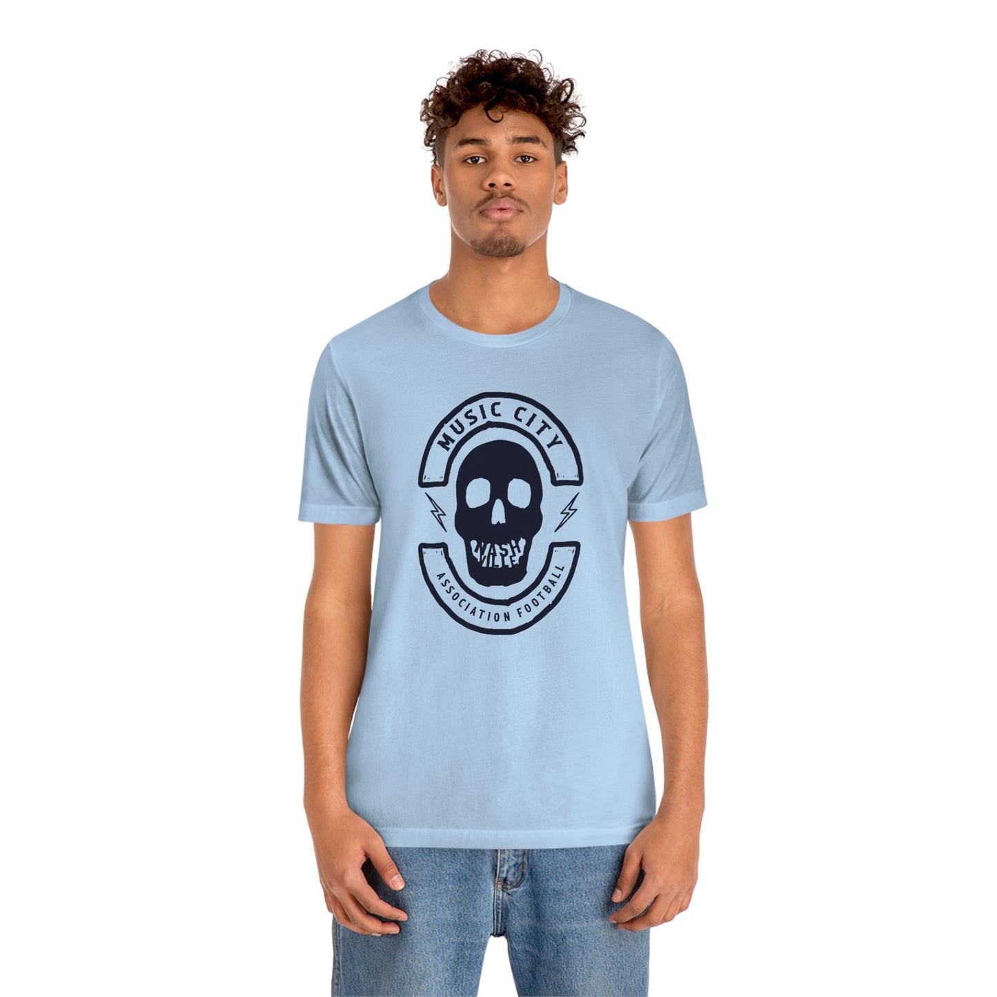 MC Biker Badge Nashteeth  J Short Sleeve Tee