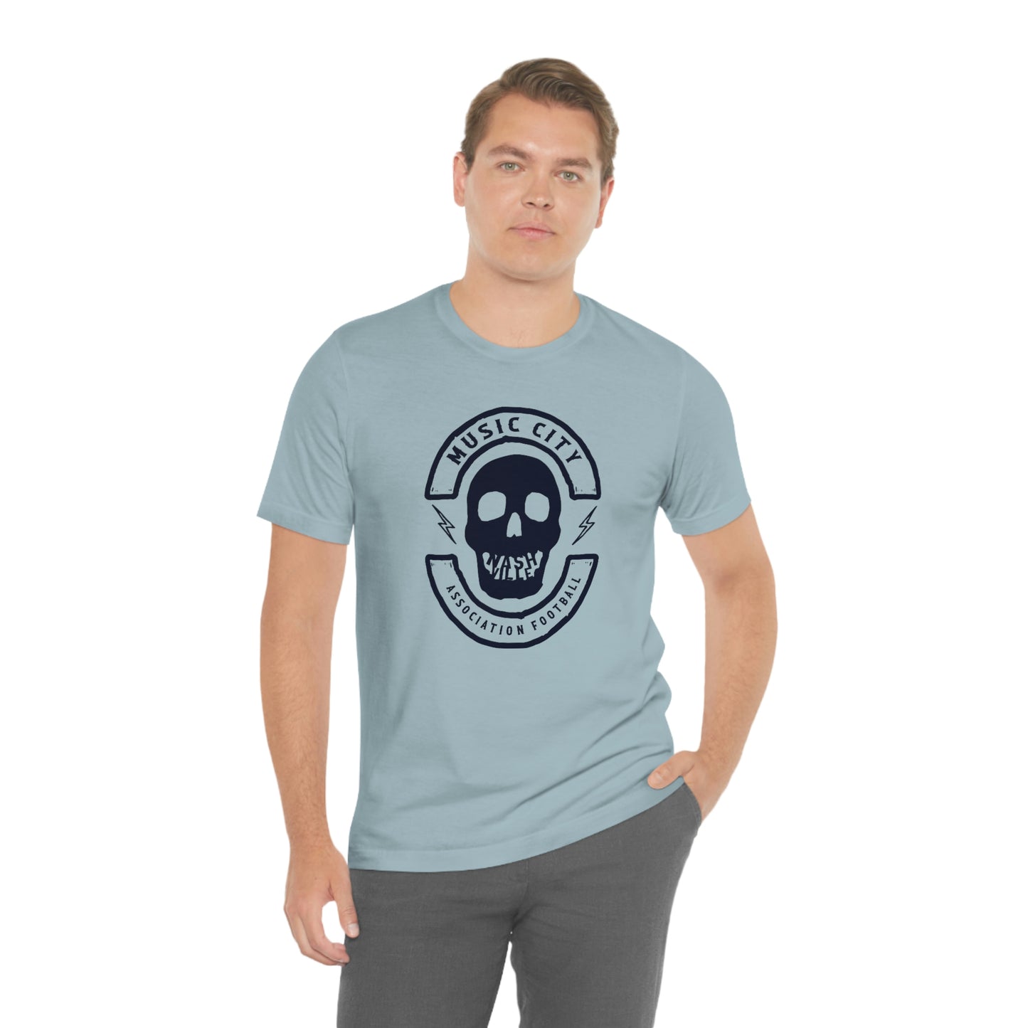 MC Biker Badge Nashteeth  J Short Sleeve Tee