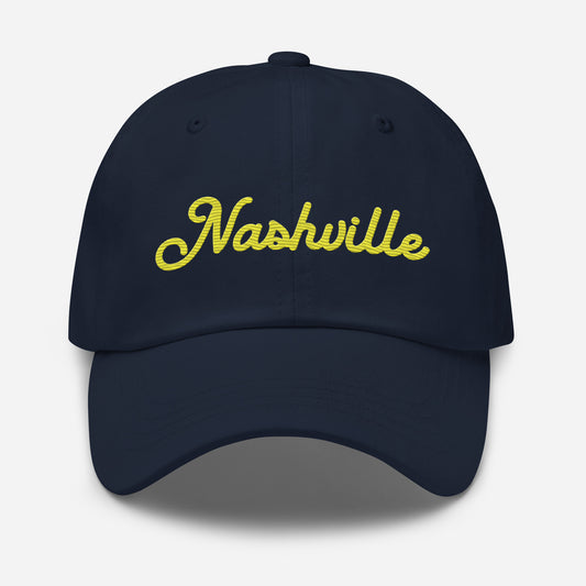 Nashville Script Dad hat