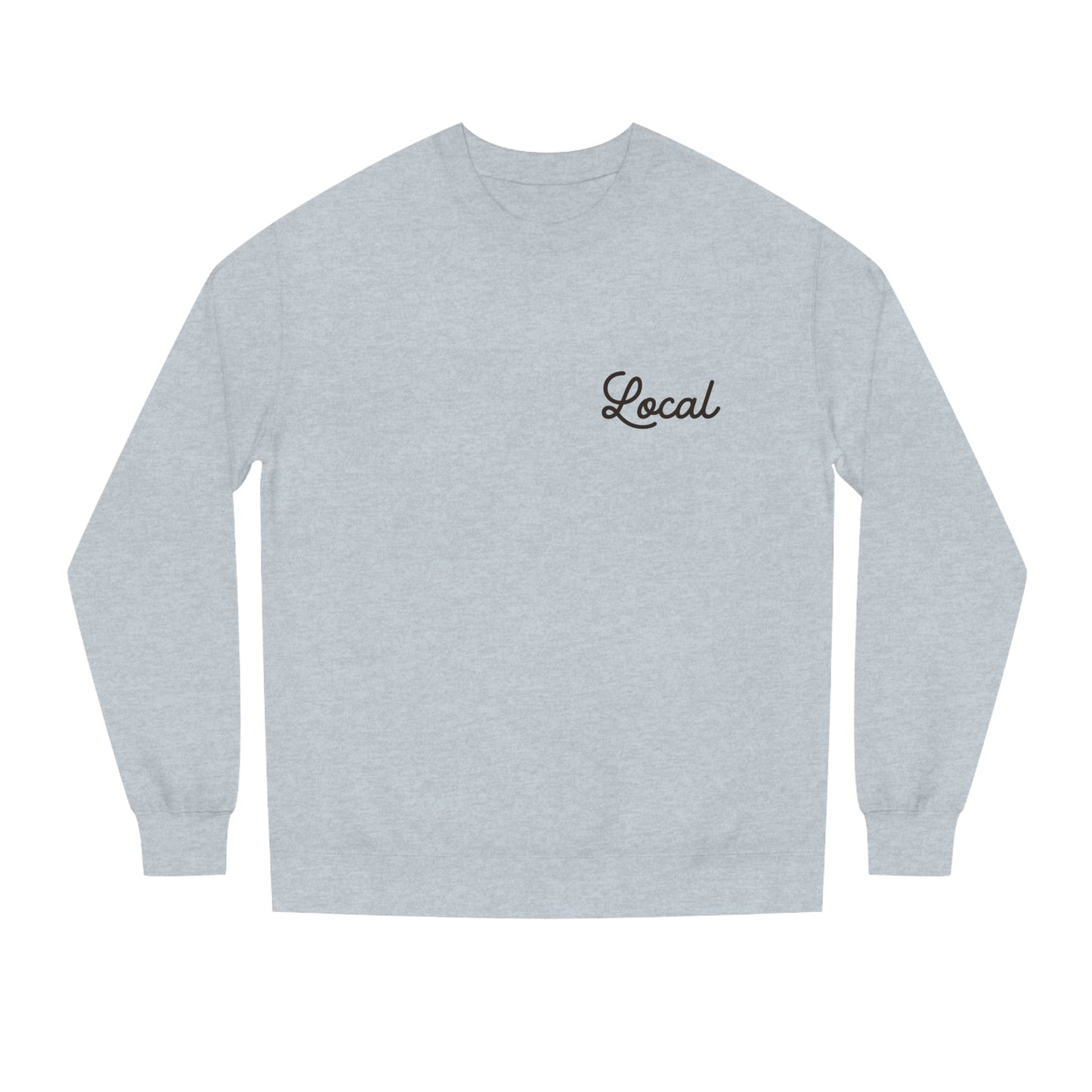 Local Script Crew Neck Sweatshirt