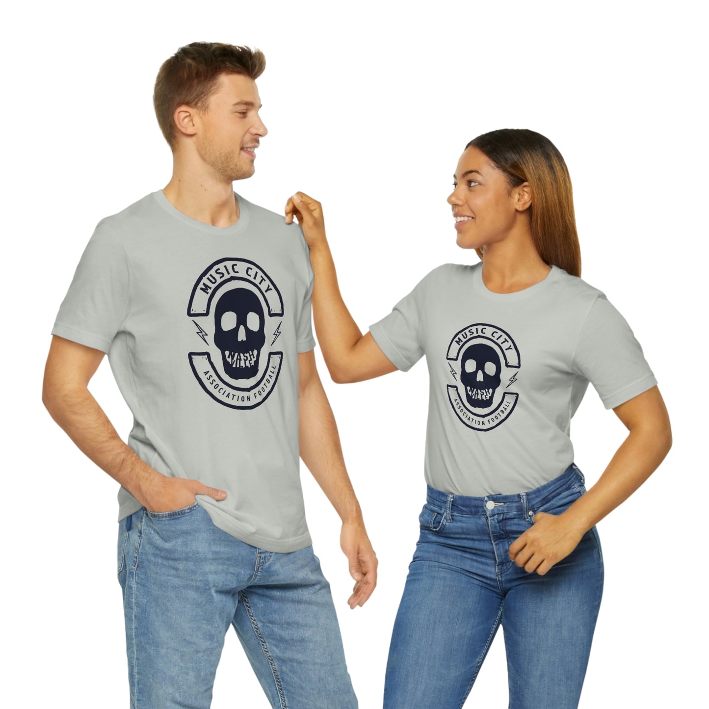 MC Biker Badge Nashteeth  J Short Sleeve Tee