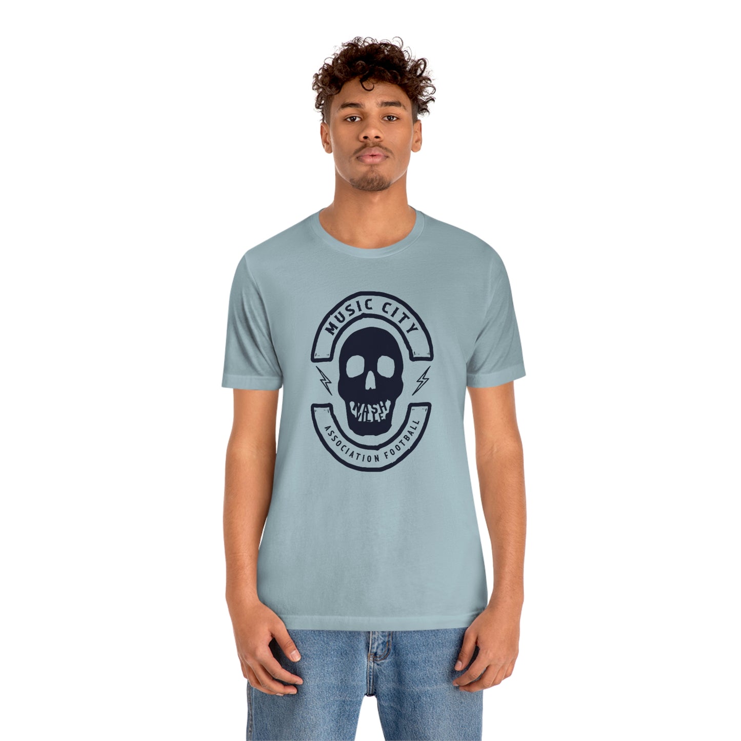 MC Biker Badge Nashteeth  J Short Sleeve Tee
