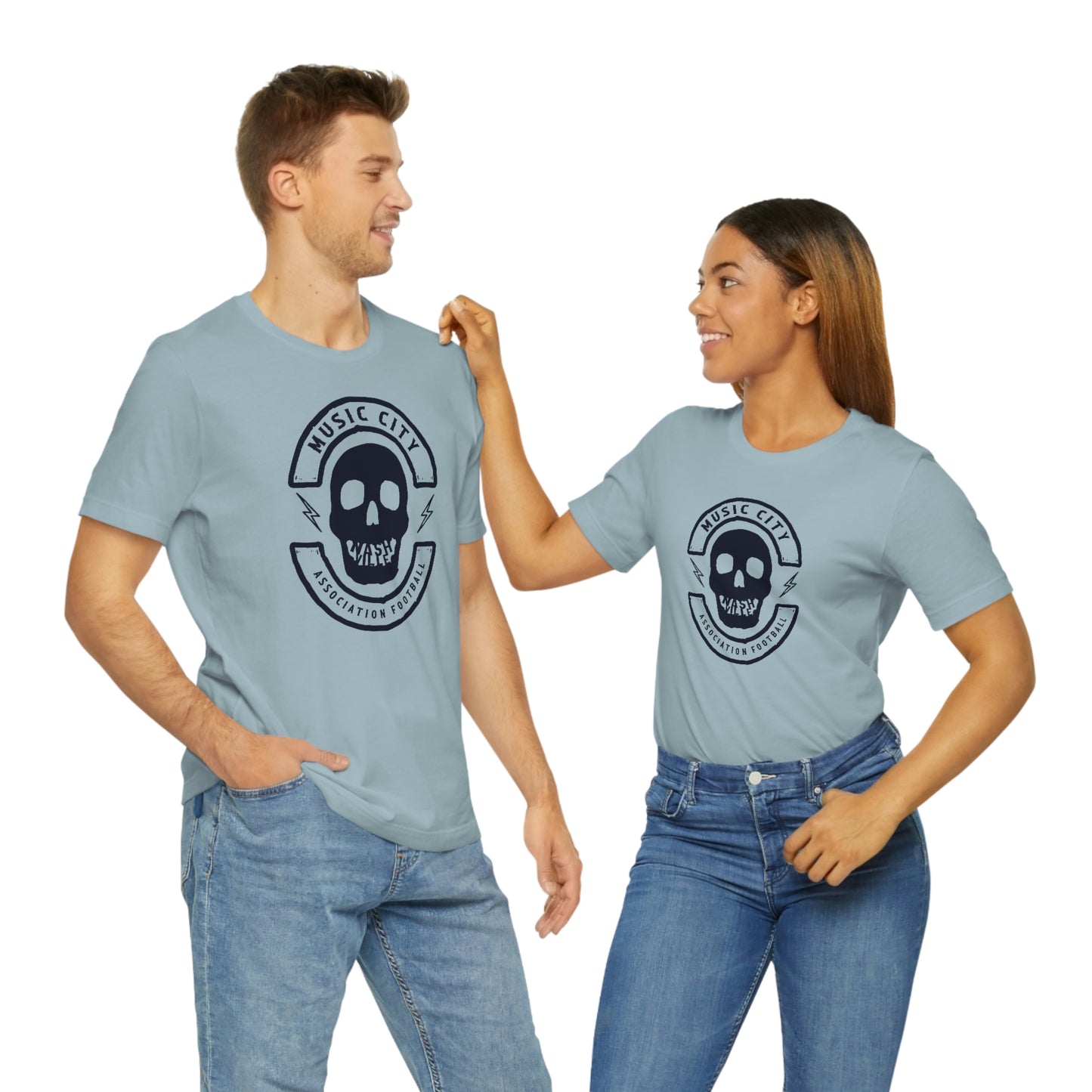 MC Biker Badge Nashteeth  J Short Sleeve Tee