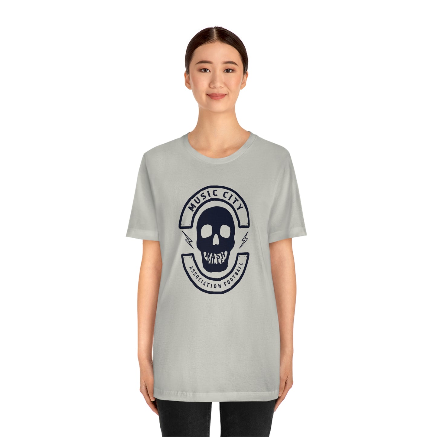 MC Biker Badge Nashteeth  J Short Sleeve Tee