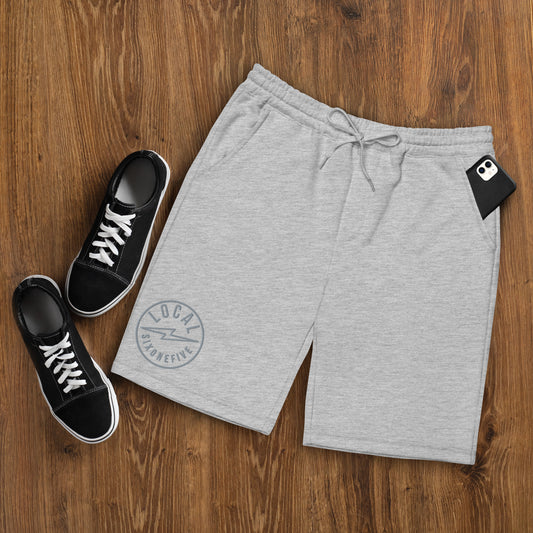 Local Bolt Logo Men's fleece shorts