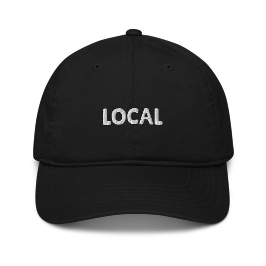 Local Wordmark Organic dad hat