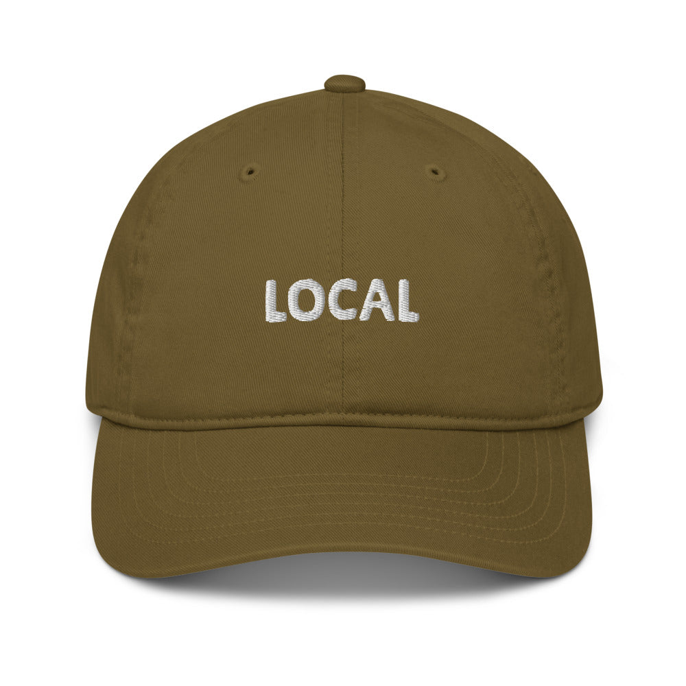 Local Wordmark Organic dad hat