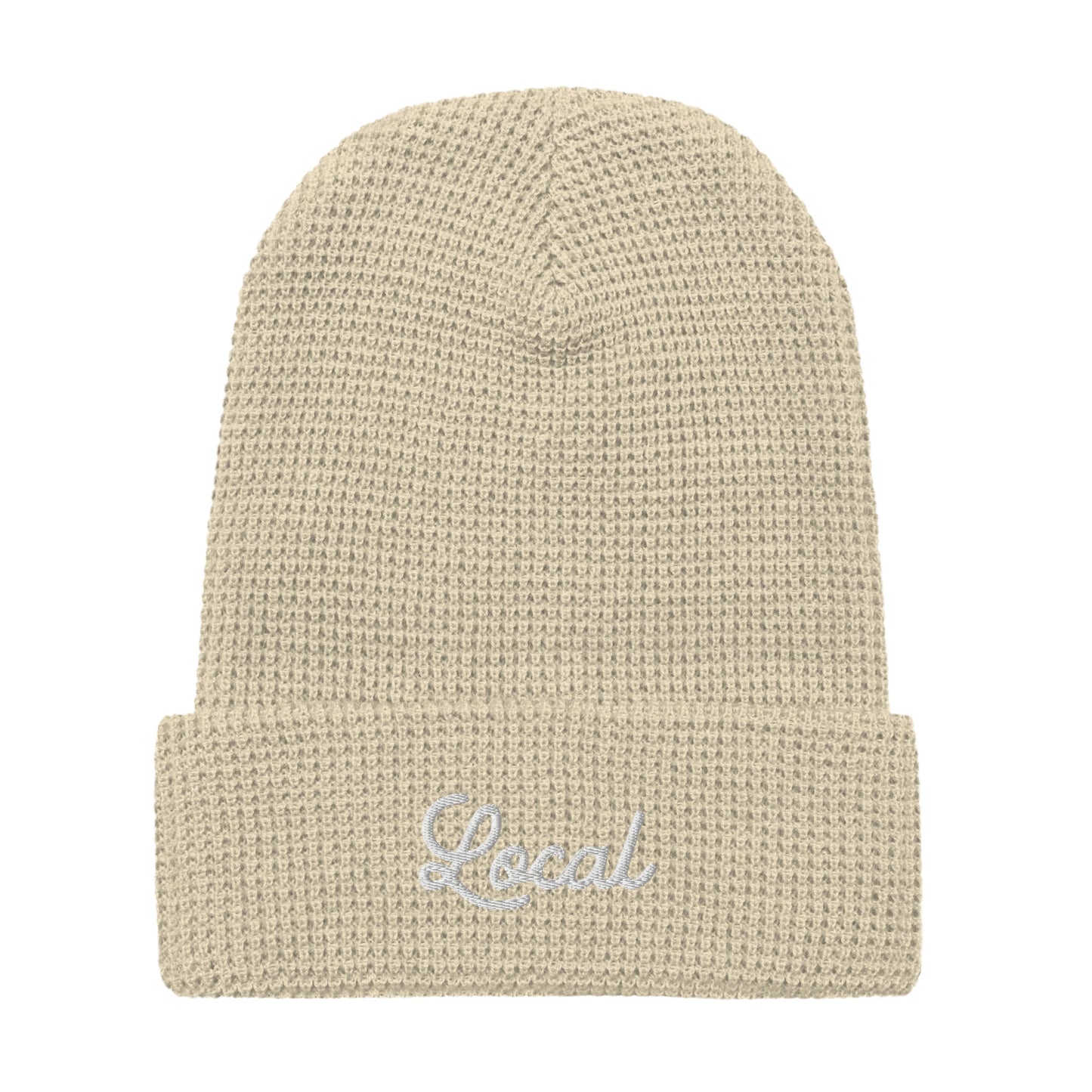 Local Script Waffle beanie