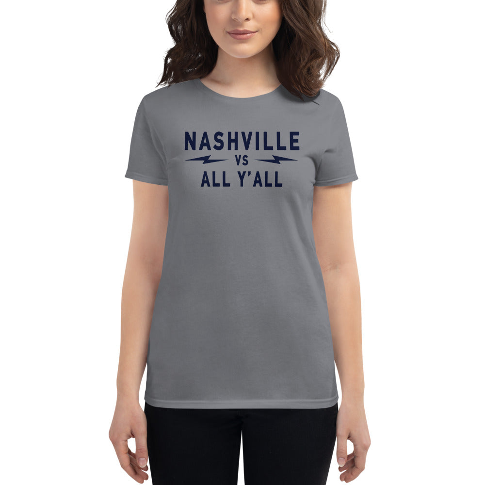 Nashville Vs Women's Gold short sleeve t-shirt